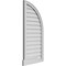 Ekena Millwork Quarter Round Top Right Surface Mount PVC Gable Vent w/ 2"W x 2"P Brickmould Sill Frame, 20"W x 42"H GVPQR20X4203SN - alternate 2